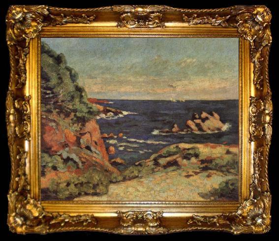 framed  Armand guillaumin View of Agay, ta009-2